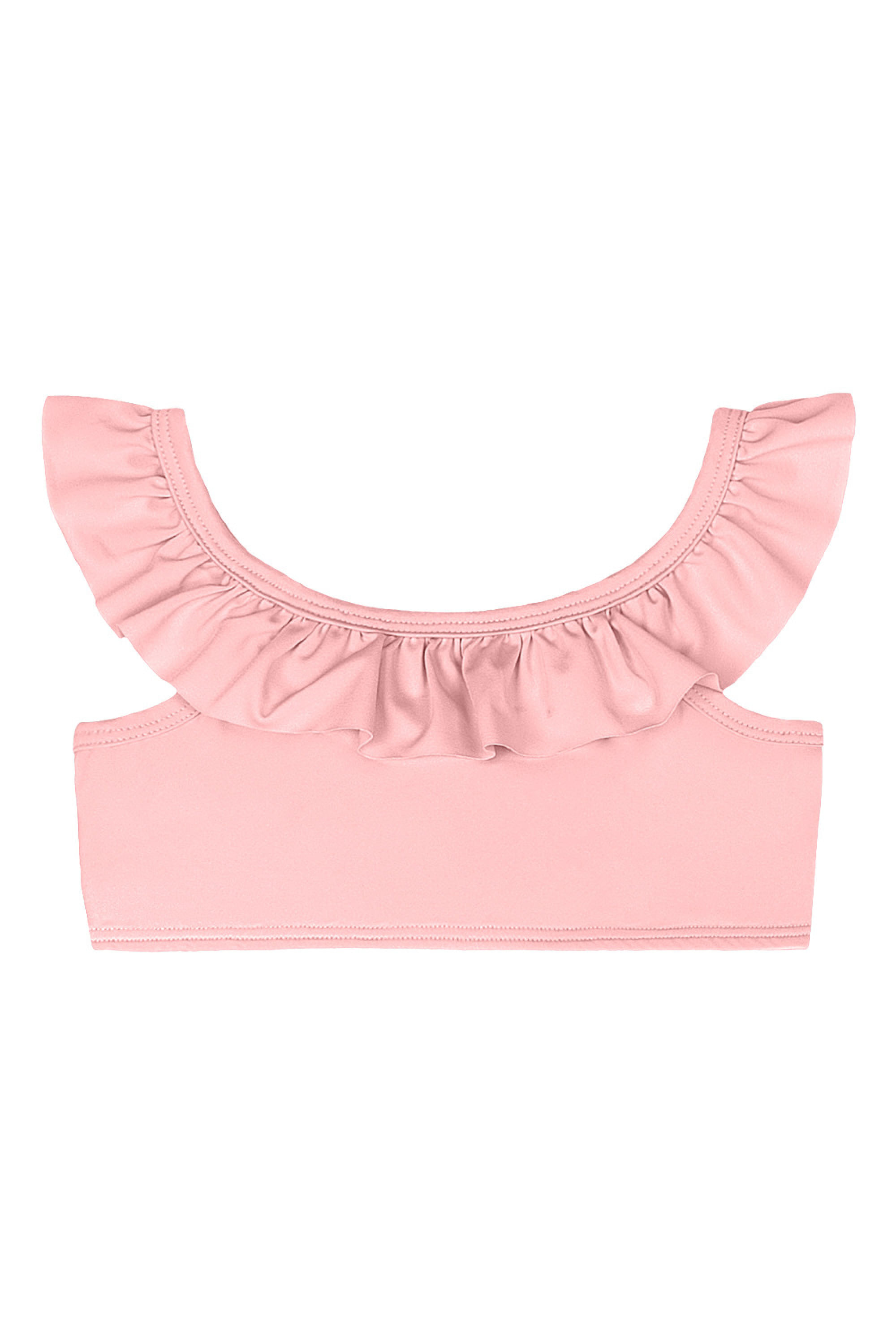 Biquíni Infantil em Malha Lisa UV DRY Forrados (Rosa) Quimby - Imagem 27